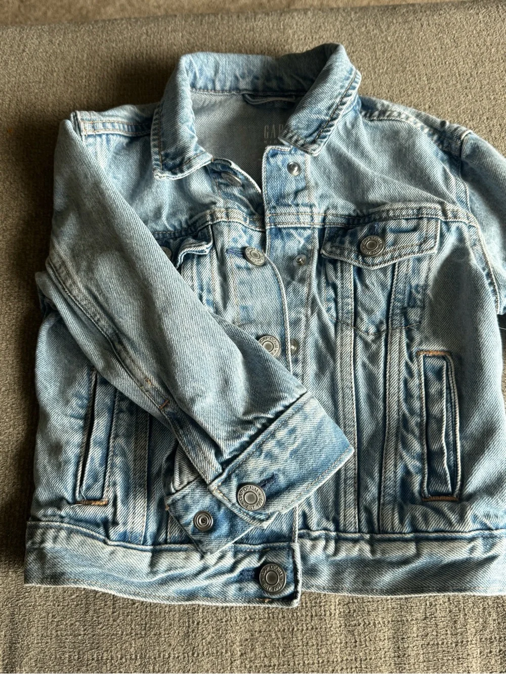 GAP Light Blue Kids Denim Jean Jacket